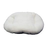 KetoPlastics NEW!!! CREAM FLEECE MEDIUM DOG/CAT BED CUSHION TO PUT IN BOTTOM OF BASKET