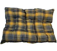 KetoPlastics NEW EXTRA LARGE XL RECTANGLE YELLOW AND GREY DOG CAT PET FLOOR CUSHION BASKET PILLOW FLEECE
