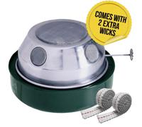 KetoPlastics Paraffin Heater Coldframe Greenhouse Space Heater Garden Flower Bed Plant Soil Warmer With 2 Extra Wicks