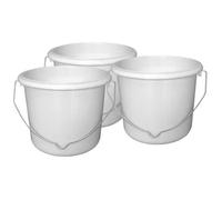 KetoPlastics Professional Decorators Paint Kettle Pot With Handle - 1 Litre - Pack Of 3