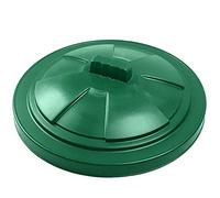 KetoPlastics Replacement Bin Lid with Handle for 80L 85L Dustbin Waste Rubbish Outside Bin - Heavy Duty Lid - Green