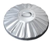 KetoPlastics Replacement Metal Bin Lid 16" 406mm Steel Bin Lid For 55L 60L & 65L Bins
