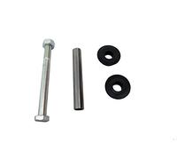 KetoPlastics REPLACEMENT WHEELBARROW/WHEEL BARROW AXLE SET - 120MM - TO FIT 1" BORE