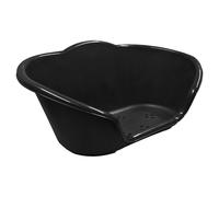 KetoPlastics Small Black Plastic Pet Bed Ideal as Dog Bed Cat Bed Basket Heavy Duty Made In U.K