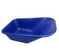 KetoPlastics WHEEL BARROW BLUE REPLACEMENT PLASTIC BODY 110 LITRE/NO HOLES MADE IN UK