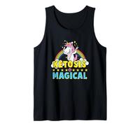 Ketosis is Magical Keto with Ketogenic Unicorn Tank Top