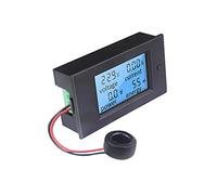 KETOTEK Digital Volt Amp Watt KWh Meter Gauge AC 80~260V 100A LCD Display Panel, Voltmeter Ammeter Voltage Current Power Energy Monitor Tester Multimeter with CT