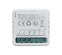 KETOTEK Smart Relay Switch Module 10A 2 Gang 2 Way, Neutral Wire Required | WiFi Light Switch Module 220V for DIY Home Automation, Smart Life/Tuya App Control, Compatible with Alexa