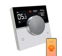 KETOTEK Smart Thermostat 3A for Underfloor Heating Water and Gas Boiler, Digital Room Thermostat Compatible with Alexa Smart Life APP, WiFi Programmable Thermostat