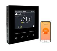 KETOTEK WiFi Thermostat for Water Underfloor Heating, Digital Programmable Thermostat Smart Room Thermostat 3A Compatible with Alexa, Smart Life/Tuya APP