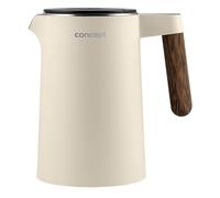 Kettle Stainless Steel 1.5L Temperature Control Keep Warm Cool Touch Grey 2200W