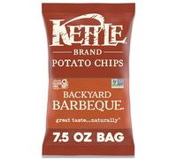 Kettle Brand Backyard Barbeque Kettle Potato Chips, Gluten-Free, Non-GMO, 7.5 oz Bag
