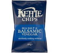 Kettle Chips Balsamic Vinegar and Sea Salt 150 g (Pack of 12)