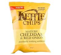 Kettle Chips | Mature Cheddar & Red Onion | 18 x 40g (UK)