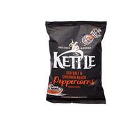 Kettle Chips Sea Salt with Crushed Black Peppercorns 130g
