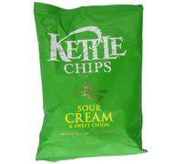 Kettle Chips Sour Cream and Sweet Onion150 g (Pack of 4)