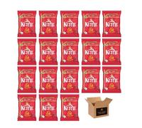 Kettle Chips Variety Flavoured Potato Crisps Snacks - Hand Cooked Thick Cut Crispy | Sea Salt, Balsamic Vinegar & more - Crunchy Vegetarian (Pack 18, Sweet Chilli & Sour Cream 40g)
