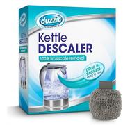 Kettle Descaler 2 Pack - Eco-Friendly Sachets & Reusable Descaler Ball, Fast Acting Hard Water Scale Cleaner, Calcium Mineral Deposit Remover, Universal Kettle Descaling Solution