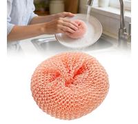 Kettle Descaler Balls,Metal Scourer,Stainless Steel Reusable Kettle Limescale Remover Balls Remove Limescale & Prevent Furring,Premium Limescales Descalers Wire Ball for Kitchen Restaurant(1pc-Orange)