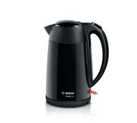 Bosch DesignLine TWK3P423GB Stainless Steel Cordless Kettle, 1.7 Litres, 3000W - Black