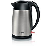 Bosch TWK3P420GB electric kettle 1.7 L 3000 W Black, Stainless steel