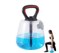 Kettle Dumbbell - Heavy Duty Construction, Variable Kettle Ball, Multi Purpose Fitness Equipment, Safe Water Inlet Design, Compact Tool | for the al