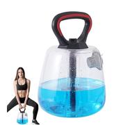 Kettle Dumbbell Weight - Water Filled Kettlebell Ball, Adjustable Fitness Tool 18lbs Max Capacity | Heavy Duty Dynamic Dumbbells Gear For Home Gym Exercise Strength Training Weightlifting