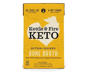 Kettle & Fire, Broth Bone Butter Chicken Keto, 16.9 Ounce
