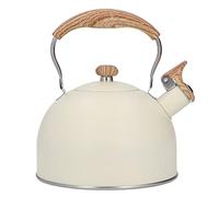 Kettle Kettle, Tea Kettle Modern, Whistle Kettle, 2.5l Stainless Steel Induction, Vintage Flute Boiler, Teapot with Handle for Kitchen Camping Gas Stove