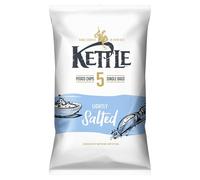 Kettle Lightly Salted Crisps Multipack 5 x 25g (125g) | Hand Cooked British Potato Chips, Gluten Free, Vegan & Vegetarian Friendly, Made In Norfolk
