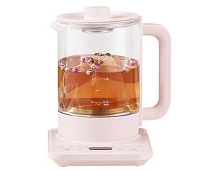 kettle， Multifunctional Automatic Thickening Glass Health Pot Flower Teapot(Onecolor,1.8 Litres)