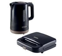 Breakfast Line Kettle & Sandwich Toasher Set Ariete Grey One Size