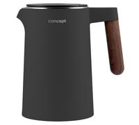 Kettle Stainless Steel 1.5L Temperature Control Keep Warm Cool Touch Grey 2200W