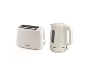 Kettle & Toaster Set, 1L Essential Collection by Hamilton Beach, White