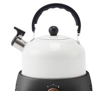 Kettle Whistle, 3L Stainless Steel Food Grade Whistling Teapot - Stainless Steel Tea Kettle Ergonomic Teapot Water Kettle with Anti-Scald Handle for Kitchen Tea Kettle