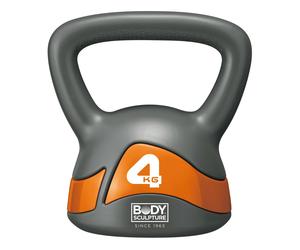 Kettlebell 4kg. Large Handle to enable double hand grip Body Sculpture BW117-04