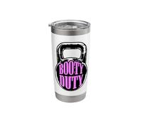 Kettlebell Booty Duty Army Military Gym Training Stainless Steel Insulated Tumbler