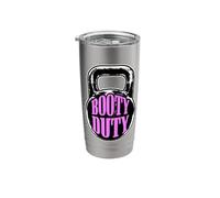 Kettlebell Booty Duty Army Military Gym Training Stainless Steel Insulated Tumbler