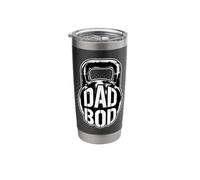 Kettlebell Dad BOD Father Gym Training Stainless Steel Insulated Tumbler