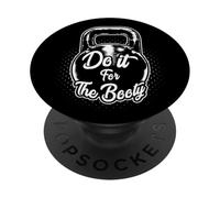 Kettlebell Do It For The Booty Gym Training PopSockets Adhesive PopGrip