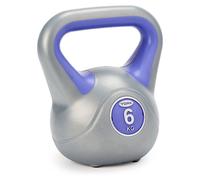 York Fitness Vinyl Coated Gym Training Home Kettlebell - 6kg