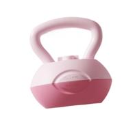 Kettlebell Filled with Water, Training Device for The Gluteal Muscles, Adjustable Weight From 2-4 Kg, Body Training, Sport, Squats, Pink