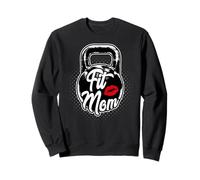 Kettlebell Fit Mom Gym Training Sweatshirt