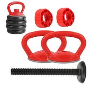 Kettlebell Grips for Dumbbells - Barbell Handles | Lockable Dumbbell Holders - For Physical Training in the Gym for Exercises to Strengthen Strength and Weight Lifting