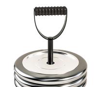 Kettlebell Handle for Weight Plates - Adjustable Attachment, Load Capacity 100 kg Weight Plates, Adjustable Kettlebell Handle, for Training, Fitness, Exercises at Home and in the Gym