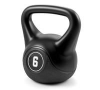 Kettlebell, Heavy Duty Cast Iron with Anti-Rust Coating, Ergonomic Non-Slip Handle, Professional Kettlebell for Home Gym, Strength Training, HIIT, CrossFit - 6kg /8k/10kg/12kg/16kg/20kg (4KG Pink)