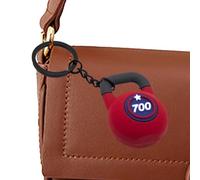 Kettlebell Keychain, Kettlebell Key Chain, Training Key Ring Fitness Keychain, Backpack Charm Pendant Creative Pendant, PVC Simulation Keychain for Men and Women