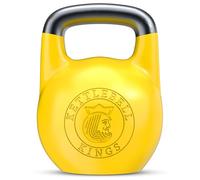 Kettlebell Kings | 33mm Competition style Kettlebell Weights For Women & Men | Designed For Comfort in High Repetition Workouts | Superior Balance For Better Workouts (16KG)