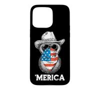 Kettlebell Lifting Weights American Flag Bandana Sunglasses Case for iPhone 15 Pro Max