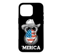Kettlebell Lifting Weights American Flag Bandana Sunglasses Case for iPhone 16 Pro